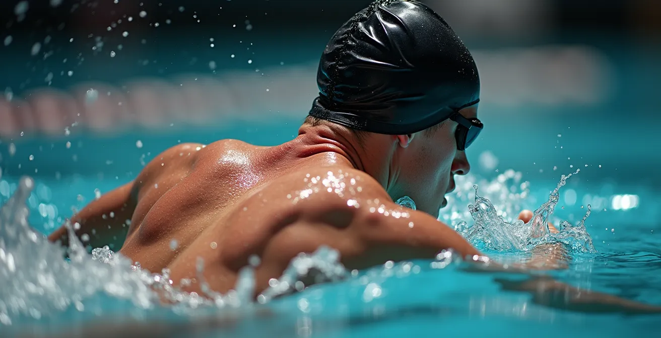 Effetto a cascata della postura scorretta nella rana con testa alta sulla colonna vertebrale