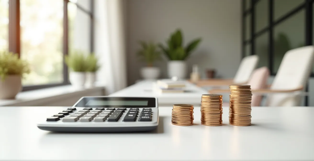 Visualizzazione della formula per calcolare il costo totale annuo dell'energia con PCV