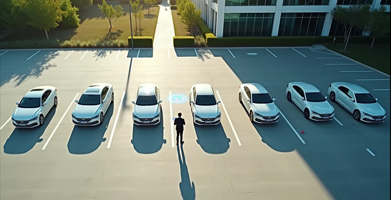 Sistema di gestione telematica per flotta aziendale in pool