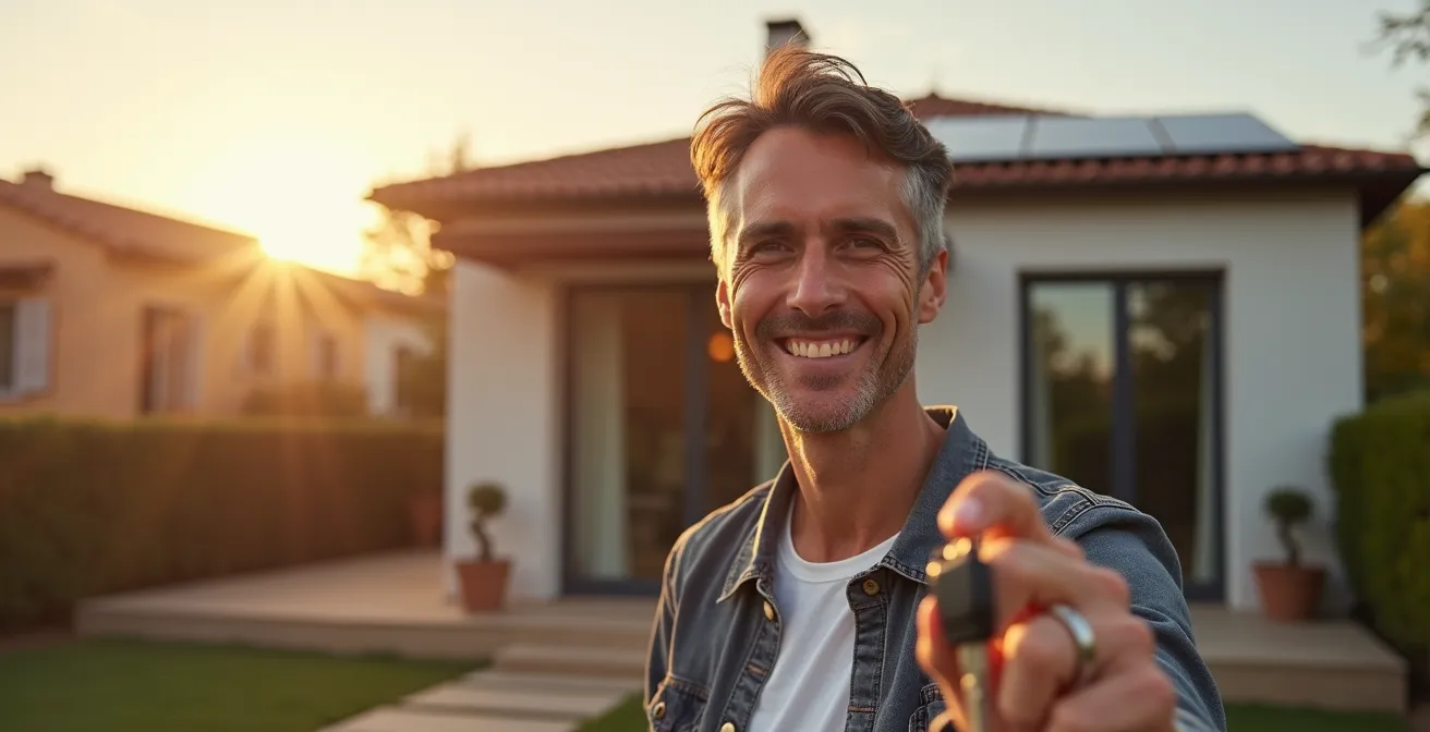 Casa italiana moderna con certificazione energetica classe A